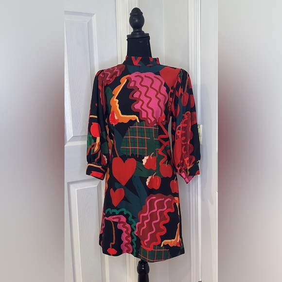 FARM Rio Lovers Apple Mini Dress Women’s size Small - Picture 5 of 16